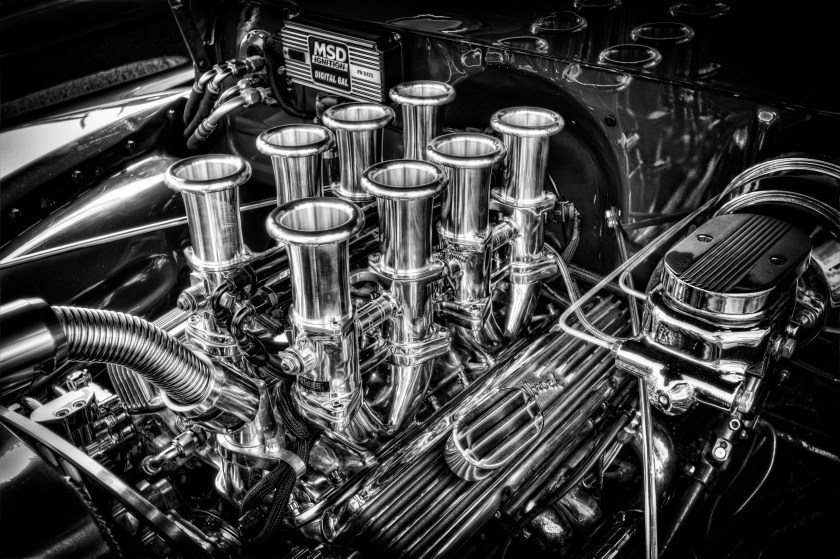 Throwback Photo 2014, Stacked Chrome Muscle