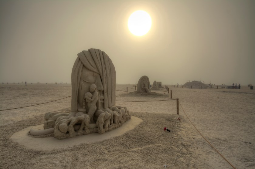 Throwback Photo 2014, Burning Sands