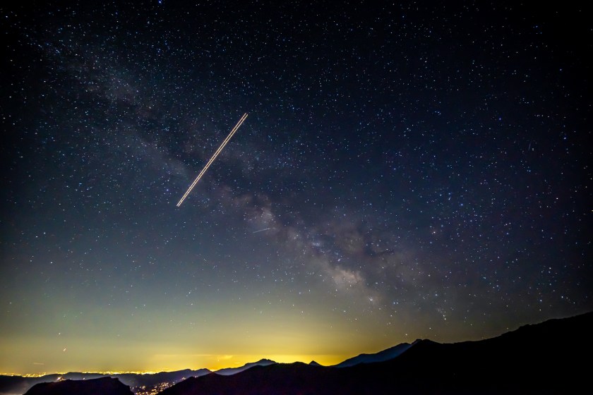 Milky Way Interrupted
